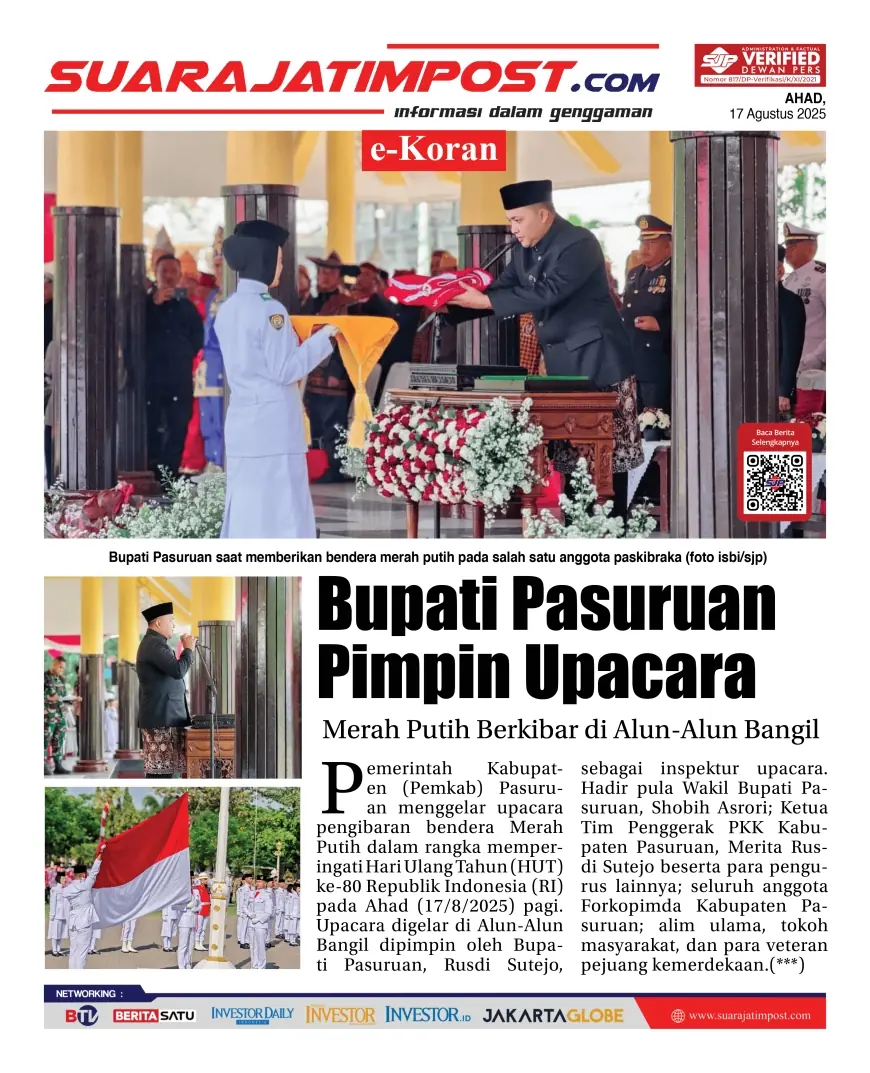 eKoran, Edisi Ahad, 17 Agustus 2025