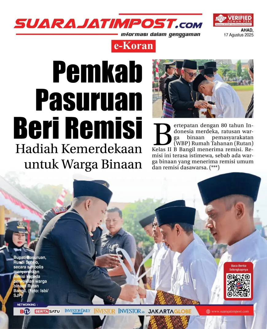 eKoran, Edisi Ahad, 17 Agustus 2025