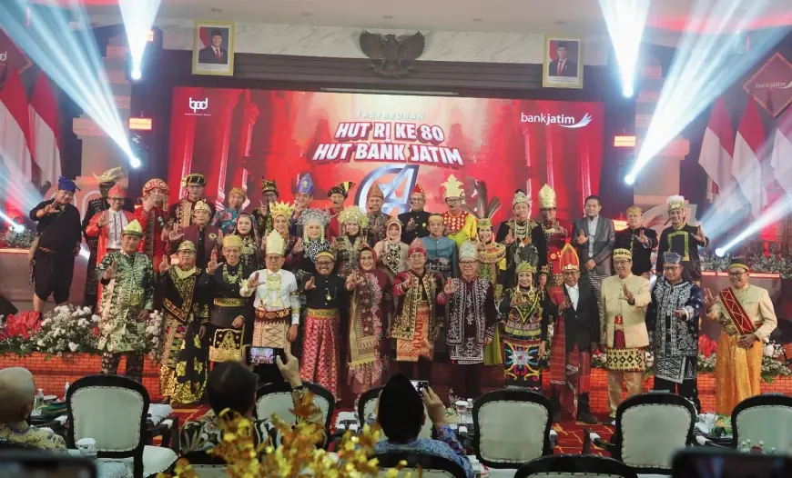 Rayakan HUT ke-64, Bank Jatim Gaungkan Semangat Kebersamaan dan Transformasi