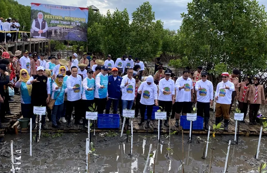 Wabup Lamongan Ikuti Festival Mangrove Jatim VII di Probolinggo