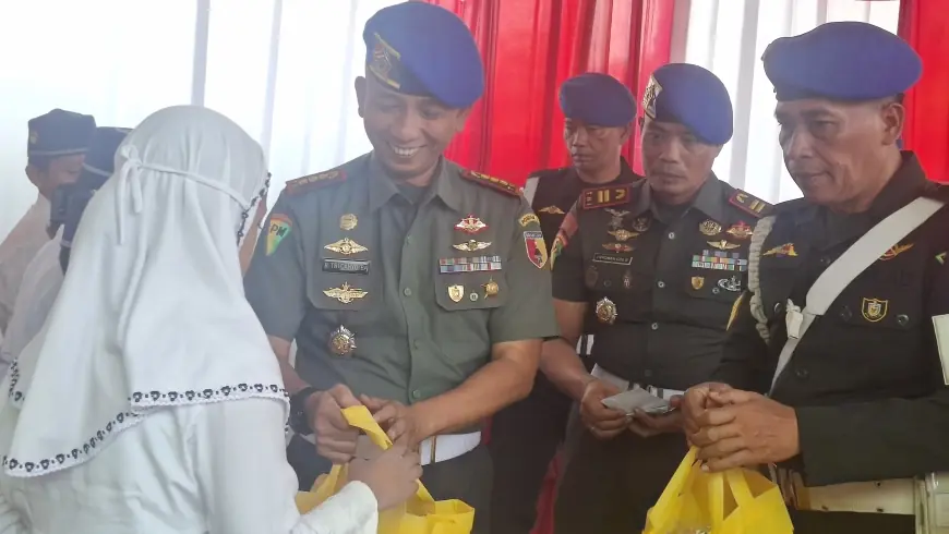 Kunker di Gresik, Danpomdam V/Brawijaya Pastikan Aduan Masyarakat Diterima Baik