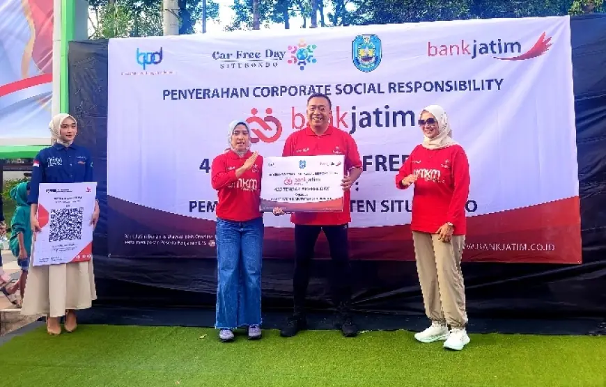 Bank Jatim Salurkan Bantuan 455 Tenda Portabel untuk UMKM Situbondo