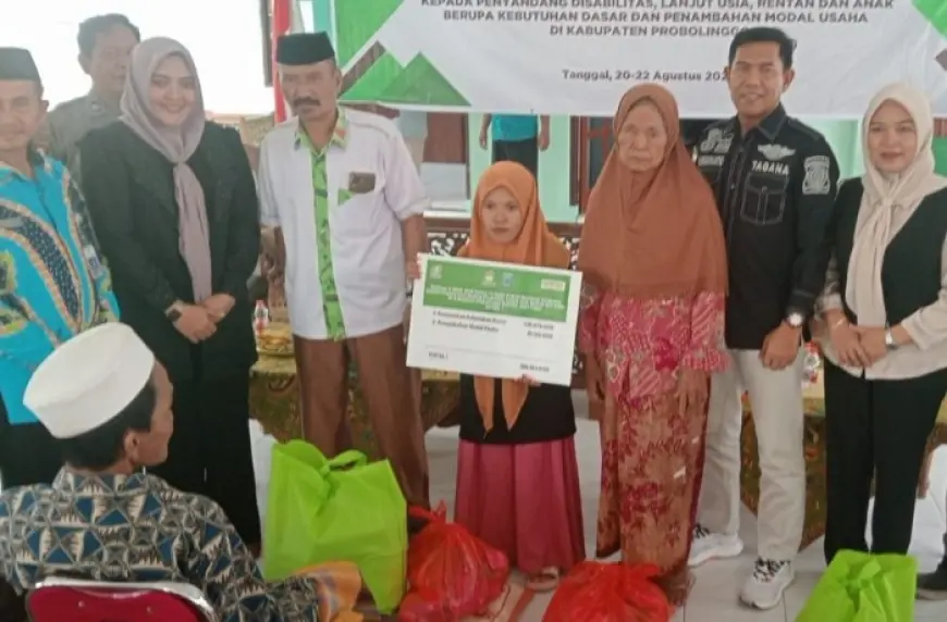 Pemkab Probolinggo dan Kemensos Salurkan Bantuan Atensi bagi 164 Warga Rentan