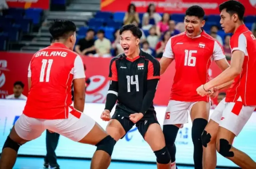 Servis Lemah Jadi Titik Kritis Timnas Voli Putra U-21 Saat Ditumbangkan Italia