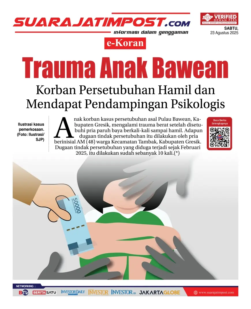 eKoran, Edisi Sabtu, 23 Agustus 2025
