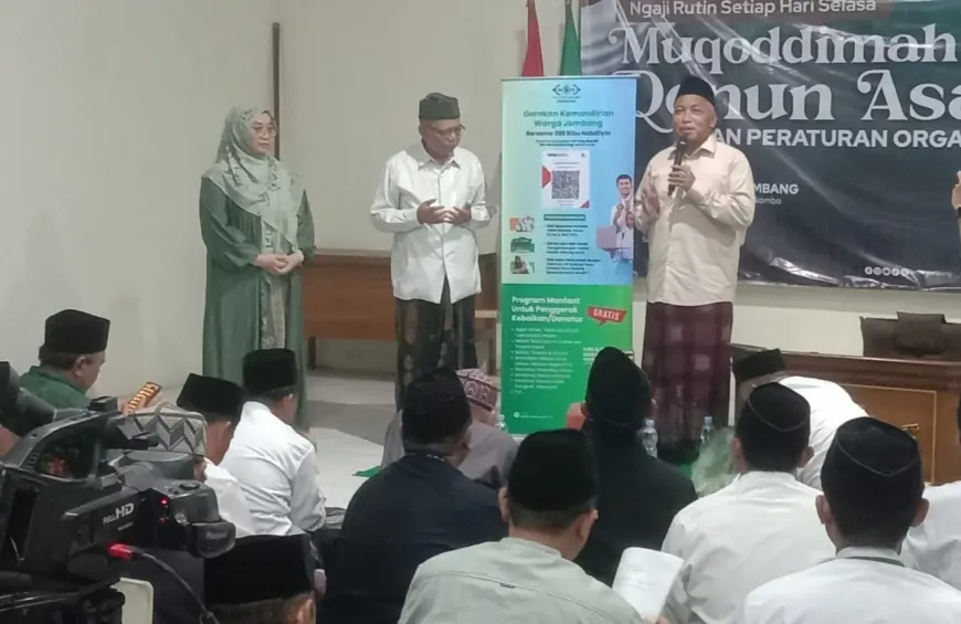 Lazisnu Jombang Luncurkan Gerakan Kemandirian Warga, Libatkan 300.000 Nahdliyin