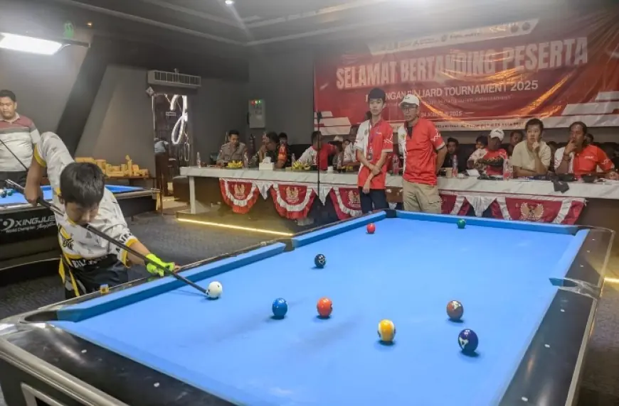 Buka Turnamen, KONI Kota Probolinggo Ajak Semua Pihak Hapus Stigma Negatif pada Olahraga Billiard