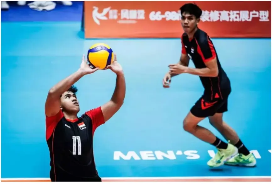 Klasemen Kejuaraan Dunia Voli U-21: Indonesia Bertahan di Atas Argentina