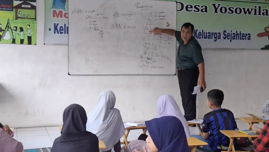Kelas Matematika Gratis, Cara Dosen di Gresik Memerangi Anak Kecanduan Gadget