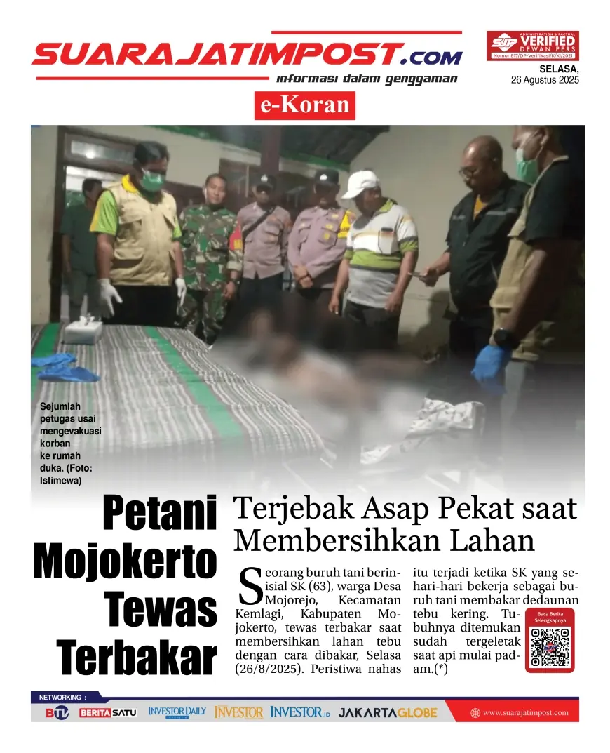 eKoran, Edisi Selasa, 26 Agustus 2025