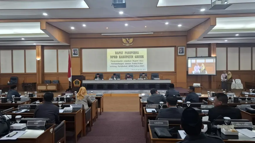 Gaji dan Tunjangan DPRD Gresik Naik Rp33,8 Miliar meski Kerap Bolos Paripurna