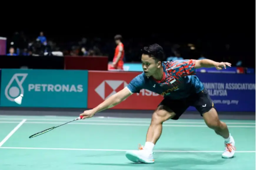 Kejuaraan Dunia 2025: Kalah Dramatis, Anthony Ginting Tersingkir