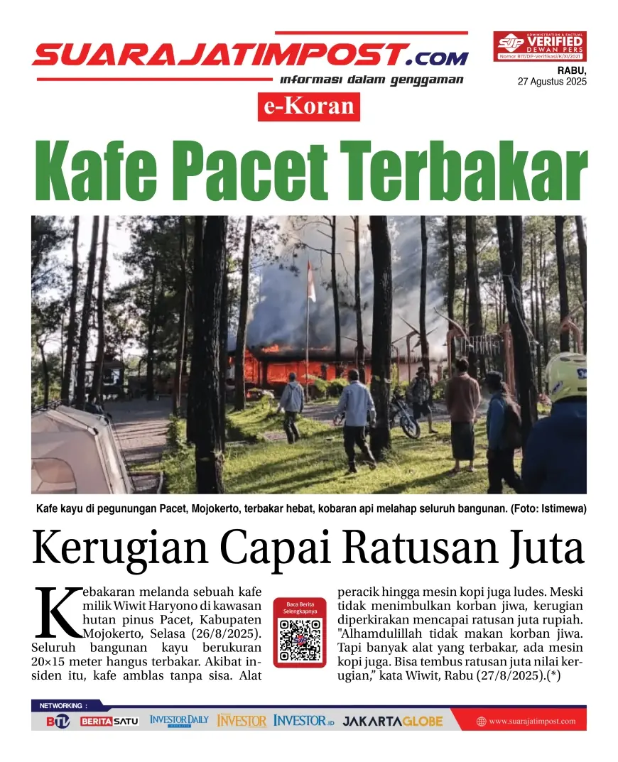 eKoran, Edisi Rabu, 27 Agustus 2025