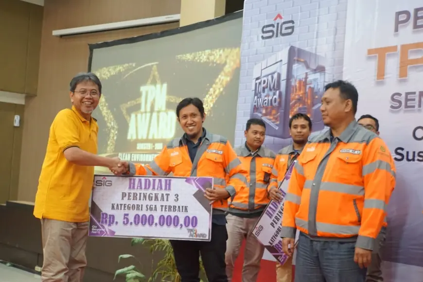 SIG Pabrik Tuban Gelar TPM Award 2025, Dorong Produktivitas dan Industri Hijau