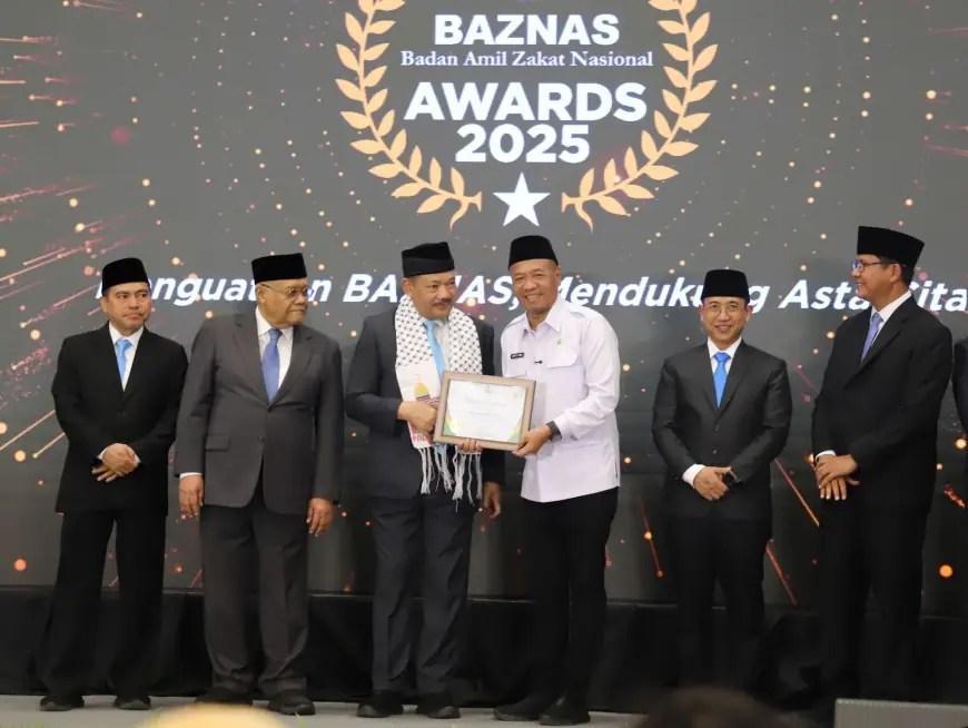 Bupati Tulungagung Raih Penghargaan Nasional di Ajang Baznas Awards 2025