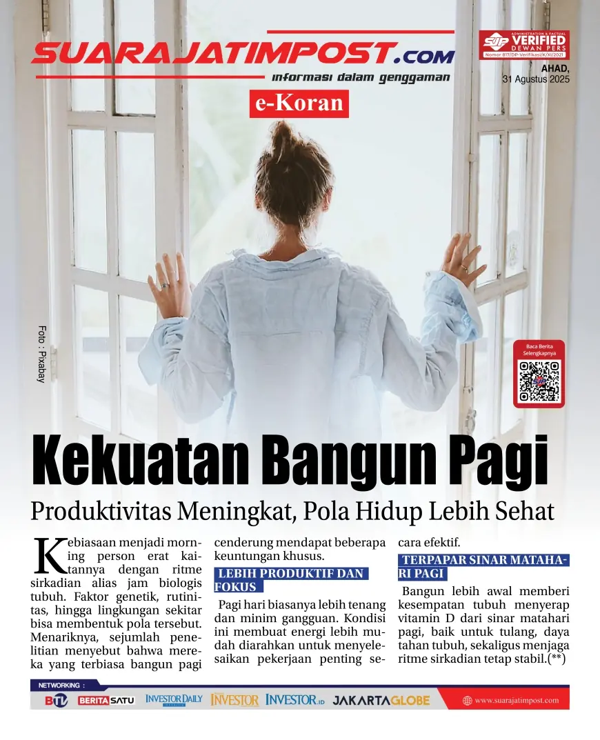 eKoran, Edisi Ahad, 31 Agustus 2025