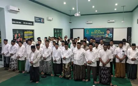 PKB Jombang Gelar Mujahadah Akbar, Doakan Keselamatan dan Persatuan Bangsa