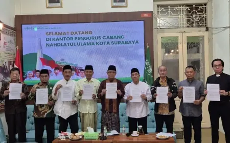 Tokoh Lintas Agama di Surabaya Serukan Perdamaian, Ingatkan Pejabat Tidak Hedon di Tengah Penderitaan Rakyat