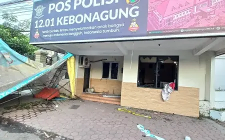 Dua Pos Polisi di Kabupaten Malang Dirusak Massa, Polisi Lakukan Penyelidikan