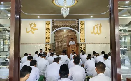 Doa Bersama di Lapas Tulungagung, Pegawai dan Warga Binaan Satukan Hati untuk Negeri