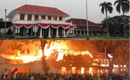 Sejarah Panjang Gedung Grahadi Surabaya yang Hangus Dirusak Massa