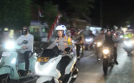 Forkopimda Ikut Patroli Besar, Ciptakan Bondowoso Kondusif
