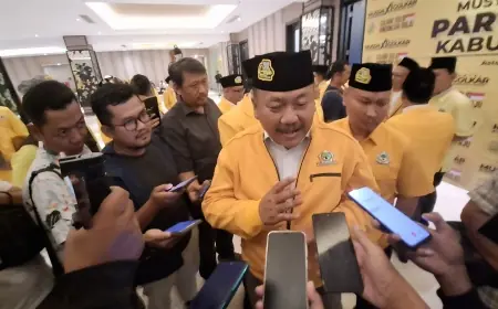 Regenerasi, Ali Mufthi Ingin 50 Persen Kepengurusan Golkar Gresik Diisi Anak Muda