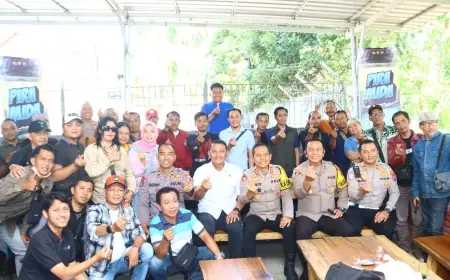 Polisi di Bondowoso Ngopi Bareng Media, Perkuat Sinergi Tangkal Hoaks dan Jaga Kamtibmas