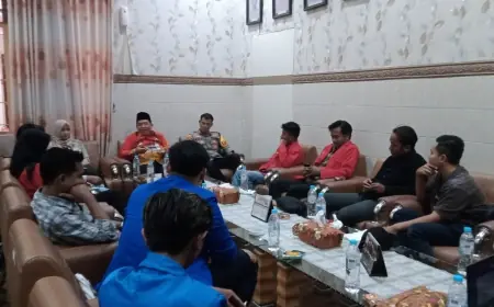 Temui DPRD, Aliansi Mahasiswa Probolinggo GMNI dan PMII Uraikan Sejumlah Tuntutan