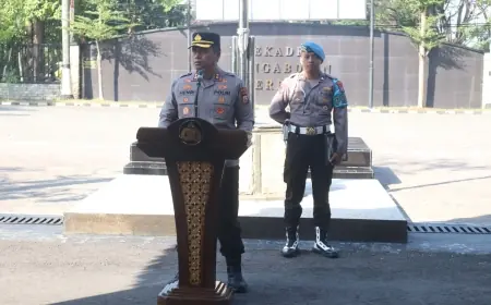 Kapolres Nganjuk Akan Tindak Tegas Massa Anarkis Sesuai SOP