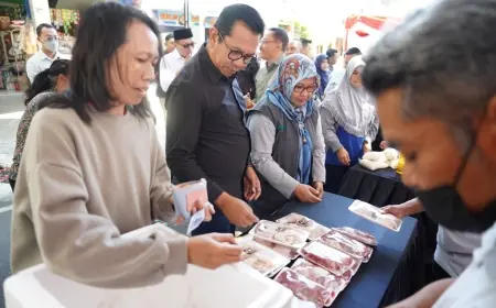 Pemkot Batu Gelar Gerakan Pangan Murah, Sediakan Beras Rp 55 Ribu per lima kilogram