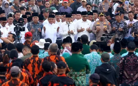 Ribuan Warga Deklarasi Jogo Suroboyo, Tegaskan Komitmen Jaga Kota dari Anarkisme
