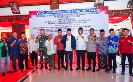 Forkopimda dan Elemen Masyarakat, Kompak Jaga Sampang agar Kondusif