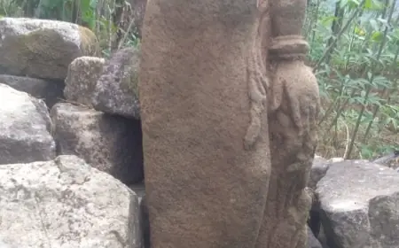 Arca Dewi Parwati Ditemukan di Lereng Gunung Wilis, Bukti Kekayaan Sejarah Nganjuk