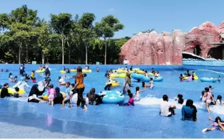 Banyuwangi Park Diserbu Wisatawan Saat Libur Panjang Maulid Nabi 2025