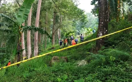 Polisi Tangkap Terduga Pelaku Mutilasi di Jurang Pacet Mojokerto