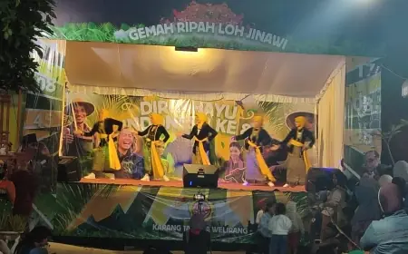 Pentas Seni dan Bazar “Gemah Ripah Loh Jinawi” Warnai Perayaan Kemerdekaan di Welirang Malang