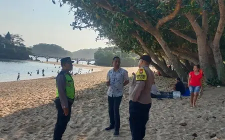 Long Weekend, Pantai Selatan Malang Diserbu Ribuan Wisatawan