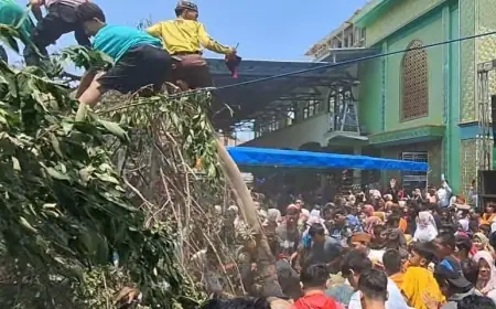 Keresan, Tradisi Unik Rayakan Maulid Nabi di Masjid Mojokerto