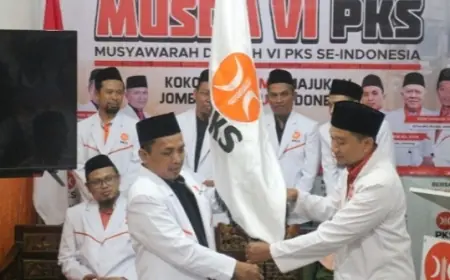 Usung Visi Perjuangan Rakyat, Nahkoda Baru PKS Jombang Bidik 6 Kursi di Pemilu 2029