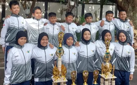Konsistensi Jadi Kunci Rombongan Anak SD Asal Gresik Juarai LPBB Tingkat Provinsi Jatim