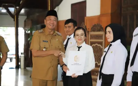 Selamat! 77 PPPK di Tulungagung Resmi Terima SK Pengangkatan