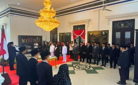 Penyegaran Birokrasi, Bupati Sampang Lantik 32 Pejabat