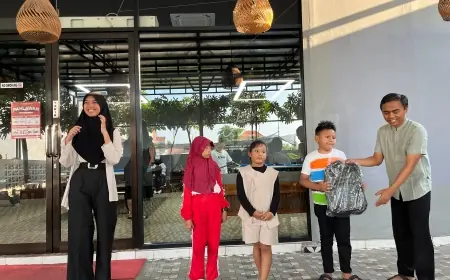 Dukung Pendidikan, YBM BRI dan Pemuda Muhammadiyah Probolinggo Bagikan 500 Paket Sekolah