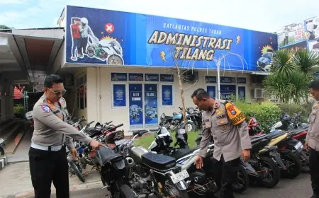 Satlantas Polres Tuban Tindak 65 Kendaraan Knalpot Brong, Mayoritas Pelajar