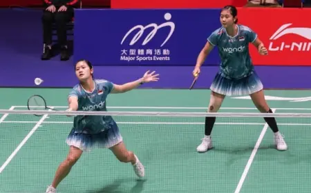 Hong Kong Open 2025: Lanny/Amallia Melaju ke Babak 16 Besar