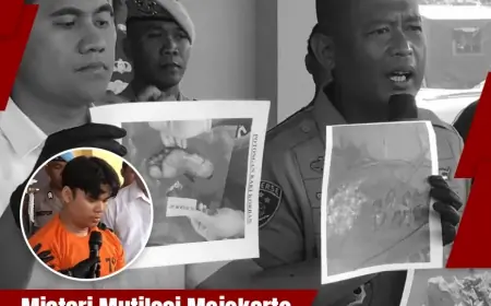 [INFOGRAFIK] Mengurai Jejak Sadis Mutilasi di Mojokerto: Pertengkaran di Kamar Kos yang Berujung Ratusan Potongan Tubuh
