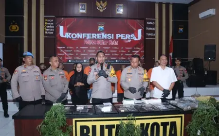 Pemilik Ladang Ganja di Blitar Ternyata Beli Bibit Secara Online, Dijual Dalam Bentuk Kering dan Segar