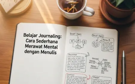 Belajar Journaling: Cara Sederhana Merawat Mental dengan Menulis