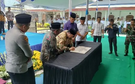 Perkuat Religi Warga Binaan, Lapas IIB Jombang Dirikan Pesantren Al Muhajirin